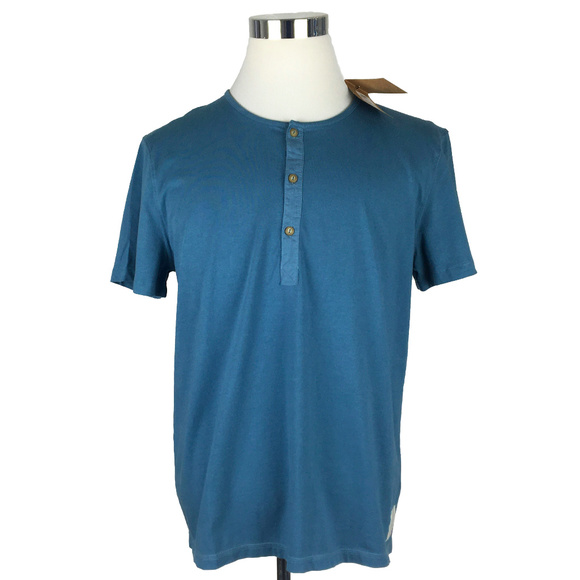 Frye Other - NEW Frye Mens Shirt Large Provincial Blue Henley